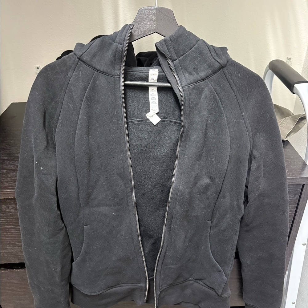 Lululemon Athletica Black Zip-Up Jacket